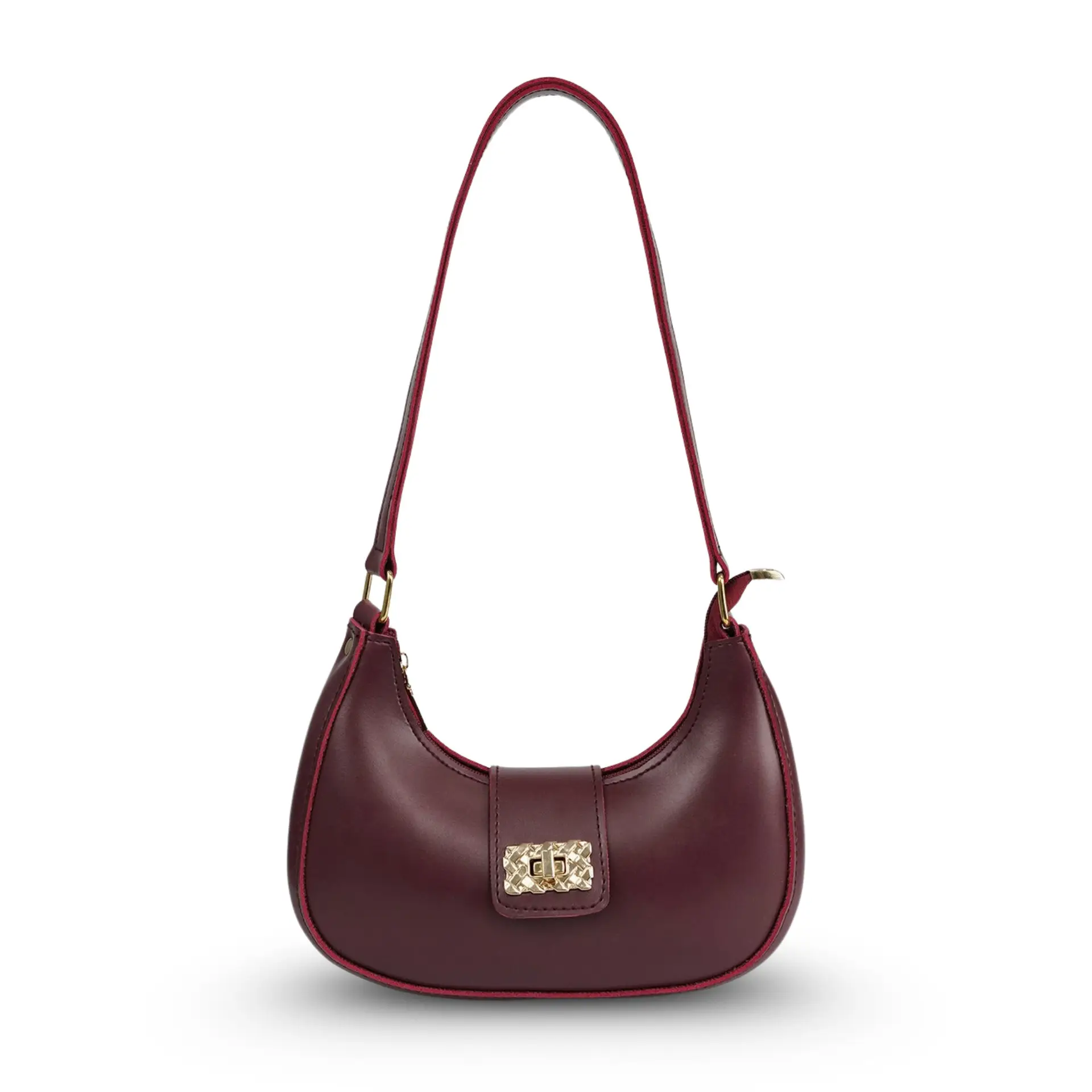 Noir Luxe Bag Maroon