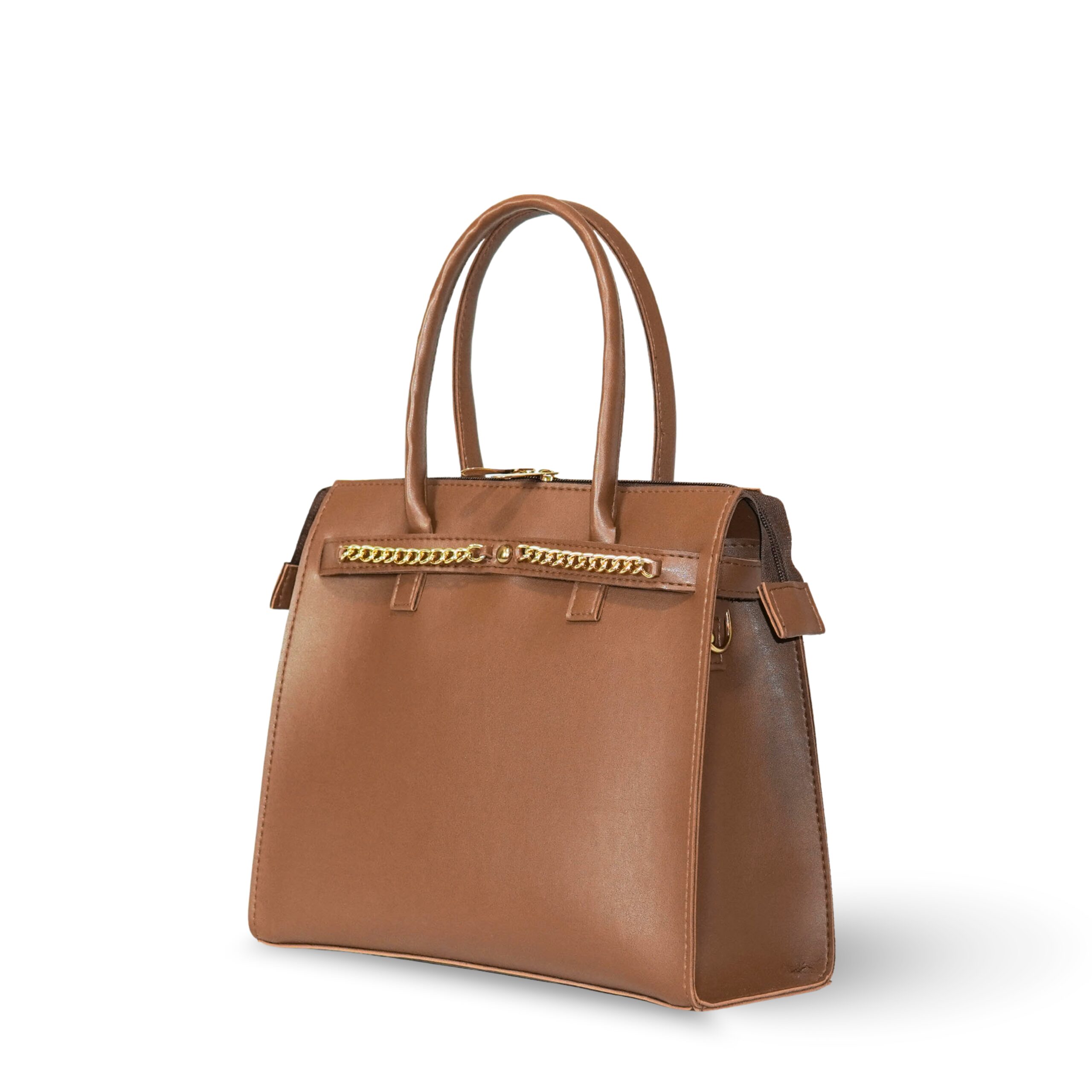 Luxe Chain Bag Brown