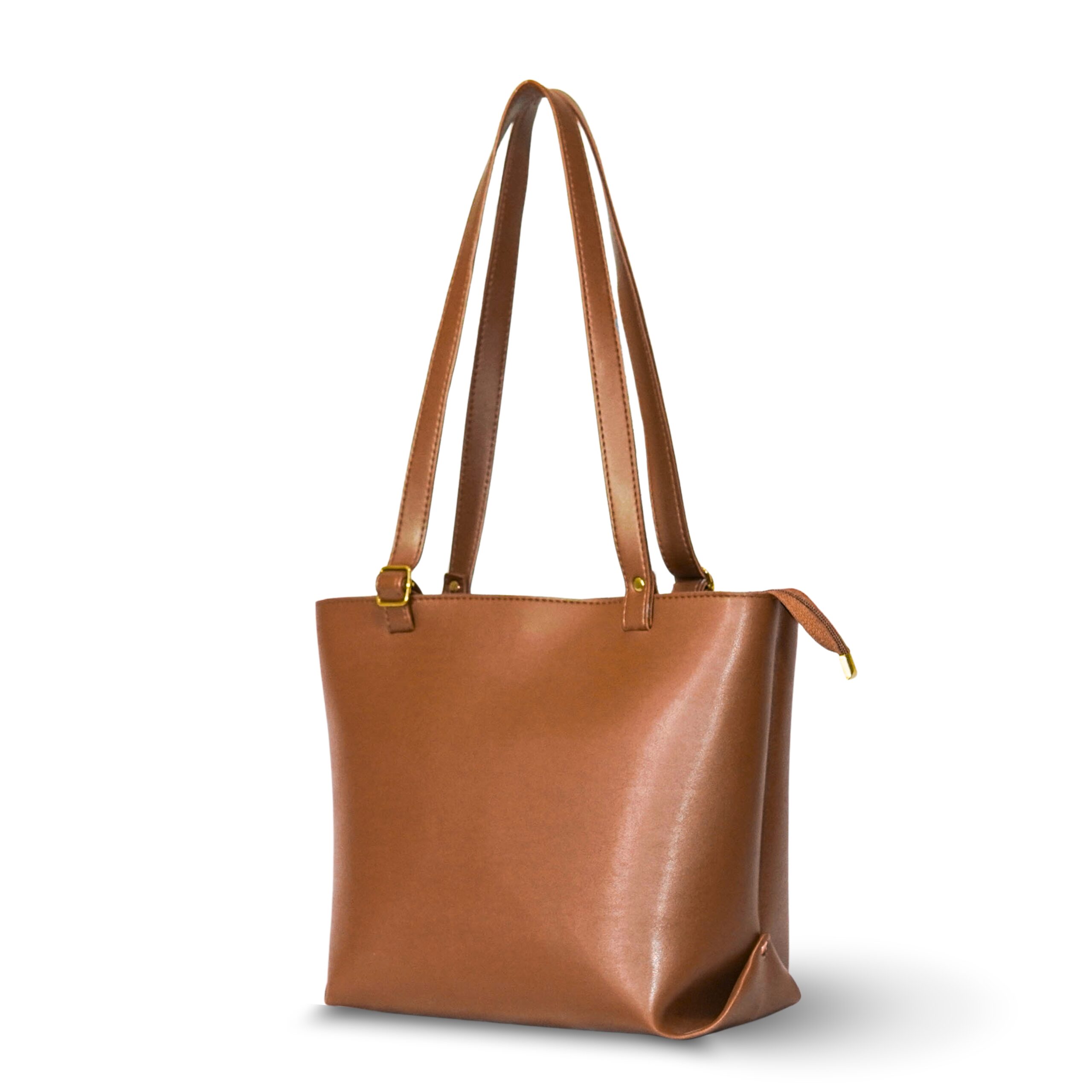 Caramel Tote Bag Brown