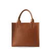 Solid brown handbag for women – Senora