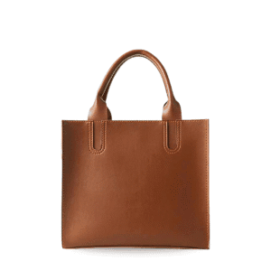 Solid brown handbag for women – Senora