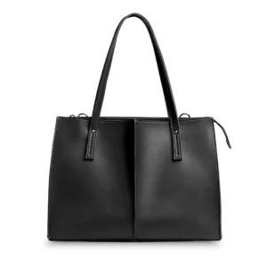 Luxury black leather professional bag