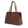 Professional brown laptop bag for office use