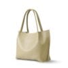 Everyday beige tote bag for office and casual use