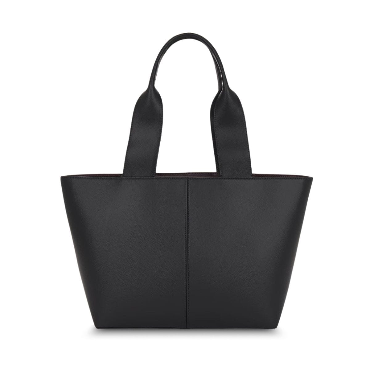 Stylish Black Tote Bag for women with fix handle and top zipper